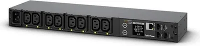 Imagen del producto de Cyber Power PDU81005 Cyberpower PDU para placa base. 8 tomas de corriente IEC-320. 230V/20A
