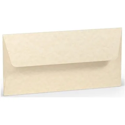 Produktbild von Briefumschlag DL Nassklebung Seidenfutter Vellum