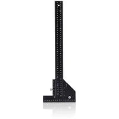 Produktbild von Multifunktionales T-Lineal für die Holzbearbeitung, 28 cm, mit Markierungsrand