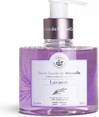 Produktbild von Flüssige Marseille-Seife 330 ml - Lavendel