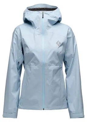Produktbild von W Fineline Stretch Shell, 4051-Fog Blue, M, Hardshelljacken, Damen - Black Diamond