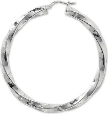 Image de Boucles d'Oreilles Femme Argent fin 925 - 40mm; TRS17371MM40