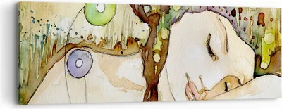 Produktbild von Bild auf Leinwand - Leinwandbild - Frau modern - 90x30cm - Wand Bild - Wanddeko - Wandbilder - Leinwanddruck - Bilder - Kunstdruck - Wanddekoration - Leinwand bilder - Wandkunst - AB90x30-3553