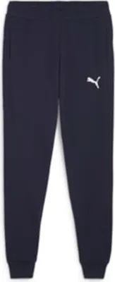 A pair of navy blue Puma sweatpants.