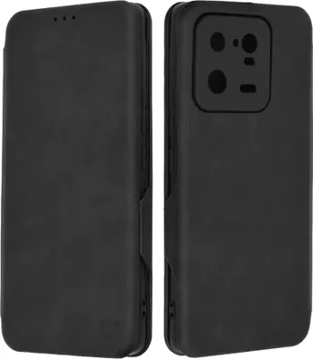 Produktbild von Techsuit Safe+ Book Wallet Klapphülle für Xiaomi 13 Pro - Schwarz