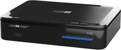 Immagine prodotto di i-CAN 4900T+, Ethernet (RJ-45), Terrestre, HD, DVB-T, DVB-T2, 1280 x 720 px, 720p, HEVC