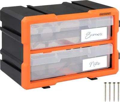 Immagine prodotto di Monzana Box Portaminuterie Organizer espandibile 4 scomparti Contenitore Minuterie Utensili Officina