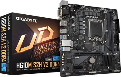 Produktbild von Gigabyte H610M S2H V2 DDR4 (H610,LGA1700,mATX,Intel)