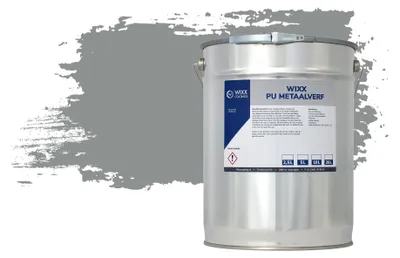Productafbeelding van Wixx PolyurethanMetaalverf - RAL 7042 | Verkeersgrijs A - 10L