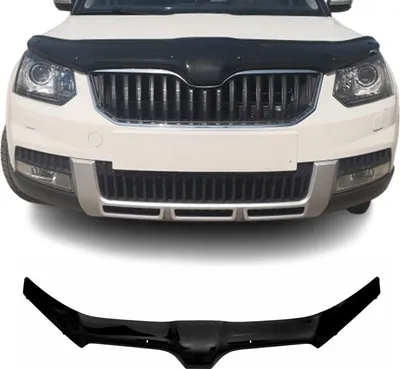 Zdjęcie produktu dla Osłona przeciwkamieniowa maski silnika do Skoda Yeti 2013-2018 Ciemny