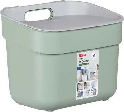 Produktbild von Recyklační koš Ready to Collect 5L 251948 šedý/zelený Keter