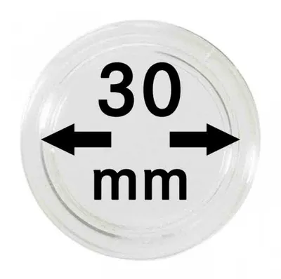 Produktbild von Lindner 2250030P Münzkapseln 30 mm-10er Pack