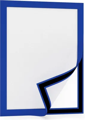 Produktbild von Selbstklebender A4-Rahmen, Blau