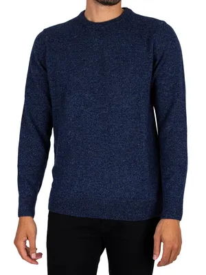 Produktbild von Barbour Herren Tisbury Rundstrick, Blau XXL