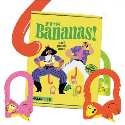 Productafbeelding van Elzusha - It's Bananas! - Hilarisch Bordspel voor Kinderen en Volwassenen