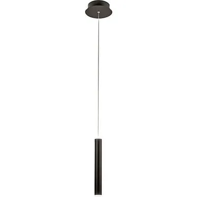 Produktbild von Einzelne schwarze Pendelleuchte Prado von Fabas Luce - 6,5 W dimmbare LED, modernes Design