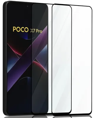 Zdjęcie produktu dla 2-pak Xiaomi Poco X7 Pro Szkło ochronne na ekran - Szkło hartowane 9H - Super jakość 3D