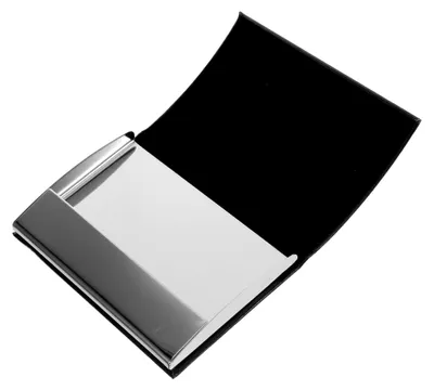 Produktbild von Metallisches Visitenkartenetui für Herren – Kartenorganizer mit Magnetverschluss und großem Fassungsvermögen