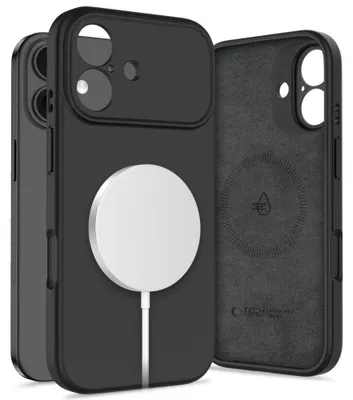 Zdjęcie produktu dla Etui Tech-Protect Silicone Magsafe Na Iphone 17 - Czarne