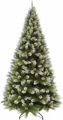 Produktbild von Pittsburgh Weihnachtsbaum Tannenzapfen h230 x d124 cm künstlicher Weihnachtsbaum