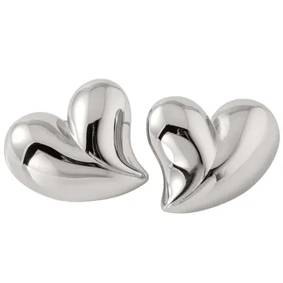 Image de Boucles d'oreilles VO-33511 Heart en Argent - Élégance KP33511
