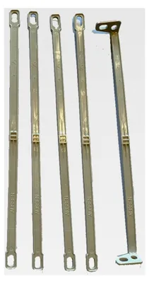 Produktbild von Fahnenschlingen-Set aus Kunststoff | 4 Fahnenschlingen und 1 Fahnenstrafferband