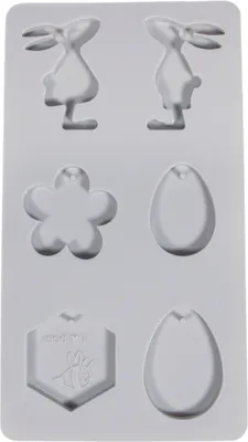 Produktbild von Silikongießform Osterfreunde + Biene