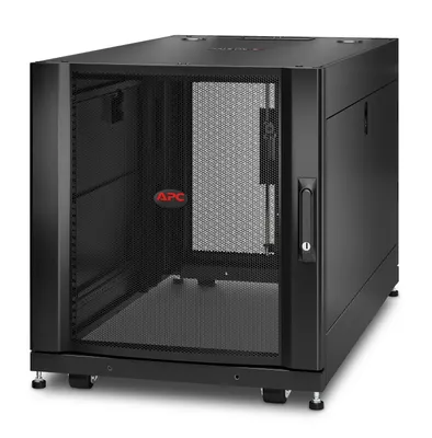 Zdjęcie produktu dla APC NetShelter SX, Stojak wolnostojący, 12U, 272 kg, Zamek, 59 kg, Czarny