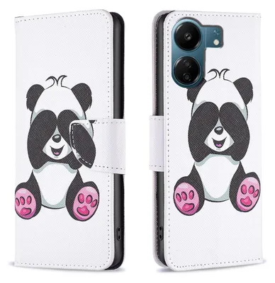 Obrázek produktu pro Pro Xiaomi Redmi 13C Umělá kůže Knižní pouzdro na mobilní telefon Motiv 4 Obal Pouzdra Ochrana