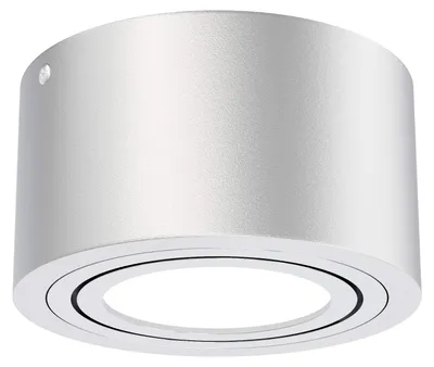 Immagine prodotto di Lampada da soffitto a LED lampada da soffitto 5 W orientabile 3000K argento Ø 9cm metallo Briloner