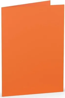 Produktbild von Doppelkarte B6 hoch Orange