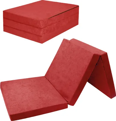Produktbild von Klappmatratze Gästematratze 13. Rot L - 195x80x9cm W389 13 FORTISLINE
