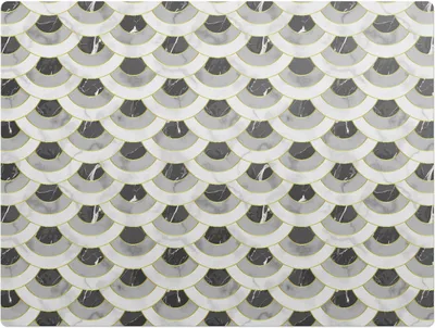 Produktbild von Marmorschuppen – Bodenschutzmatte – Stuhlunterlage 120x90 cm – Rutschfest – Hartbodenmatte