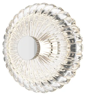 Zdjęcie produktu dla Kinkiet LED AMULET chromowany transparentny 2W Neutralna biel 50lm szkło wym:18x18x18cm IP20 Maytoni