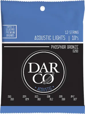 Zdjęcie produktu dla Darco 92/8 Phosphor Bronze 12 Struny do gitary akustycznej
