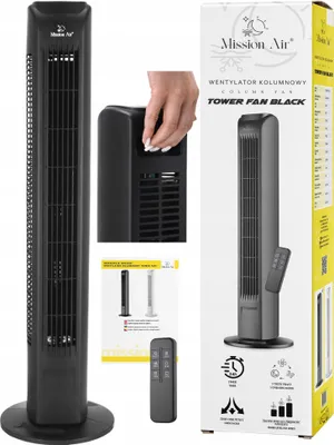 Obrázok produktu pre VEŽOVÝ VENTILÁTOR Čierny