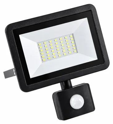 Imagen del producto de Faro exterior Meister, reflector, color , IP65, 30W, 2350 lúmenes, luz de día (6500K), blanco frío, con sensor de movimiento