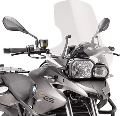 Image de BMW F 700 GS Pare-brise (2013-2017) - Transparent, 50 x 49 cm, Kit erf.