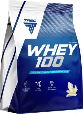 Produktbild von Trec Nutrition Whey 100 (2275g) Vanilla - Eiweiße - Molkenprotein-Konzentrat