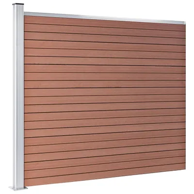 Obrázok produktu pre vidaXL Zaunelement WPC 175x146 cm Braun