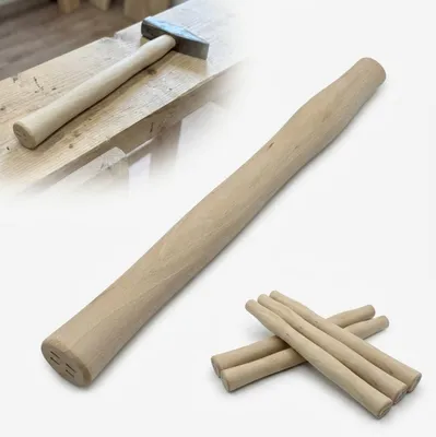 Immagine prodotto di MANICO IN LEGNO per martello da 36 cm, impugnatura robusta, MANICO UNIVERSALE