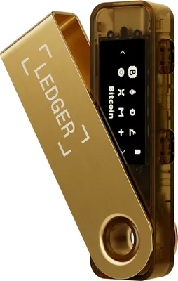 Immagine prodotto di Portafoglio hardware per criptovalute Ledger Nano S Plus "Gold