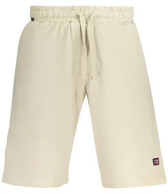 Immagine prodotto di Bermuda da uomo beige con coulisse e tasche - Norvegia 1963