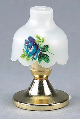 Produktbild von Tischlampe mit Metallfuß für Puppenhaus