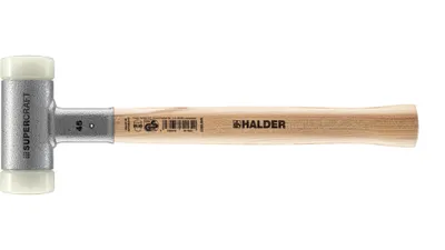 Produktbild von Halder Schonhammer 750g Gesamtlänge 365mm Kopf-Durchmesser 45mm rückschlagfrei - 3366045