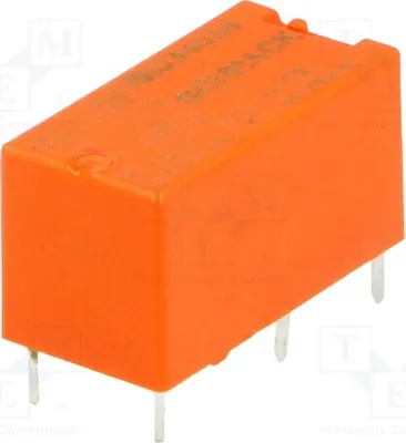 Immagine prodotto di 1 relè: bobina elettromagnetica, 24 VDC, 6 A / 250 VAC, codice prodotto 2-1416010-7. Elettromagneti