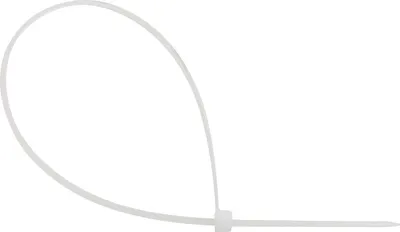 Obrázek produktu pro Q-Connect® KF17190 Kabelová stahovací páska transparentní 4,8 x 300 mm 100 kusů