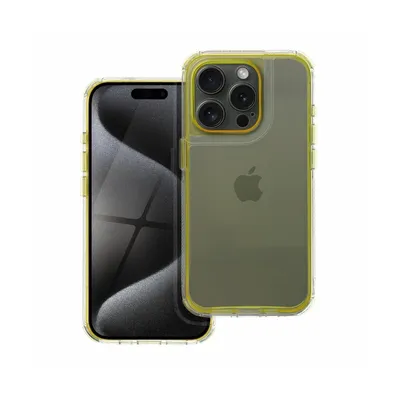 Produktbild von Matrix Clear Case Handyhülle kompatibel mit iPhone 16 Gelb
