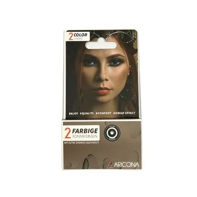 Obrázek produktu pro Kontaktní párty čočky - černé - Halloween