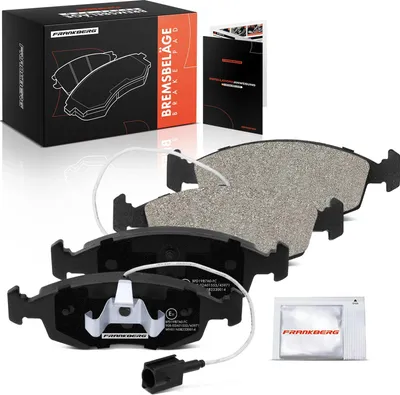 Image de Frankberg 4x plaquettes de frein avant pour Fiat 500 C Punto Evo Fourgon/ Hayon 312 2009-2025